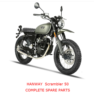 HANWAY Scrambler 50 Recambios completos de motocicleta