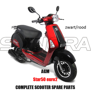 KIT DE CUERPO DE SCOOTER AGM STAR50 PIEZAS DE MOTOR PIEZAS DE REPUESTO PARA SCOOTER COMPLETAS PIEZAS DE REPUESTO ORIGINALES