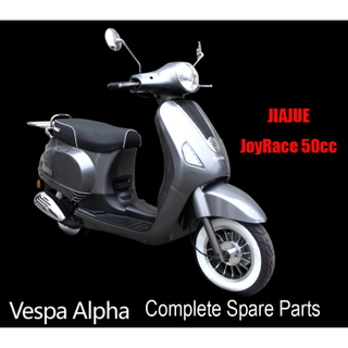 Jiajue VESPA Alpha Scooter Parts Piezas completas de scooter