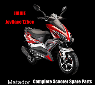Jiajue Matador125 Piezas de scooter Piezas completas de scooter