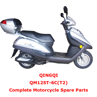 QINGQI QM125T-6C T2 Repuestos completos de motocicleta