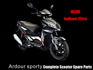 Jiajue Ardor Sporty125 Piezas de scooter Piezas completas de scooter