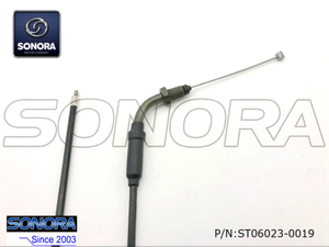 Qingqi Scooter QM125-2C Cable de acelerador Assy (P / N: ST06023-0019) Calidad superior