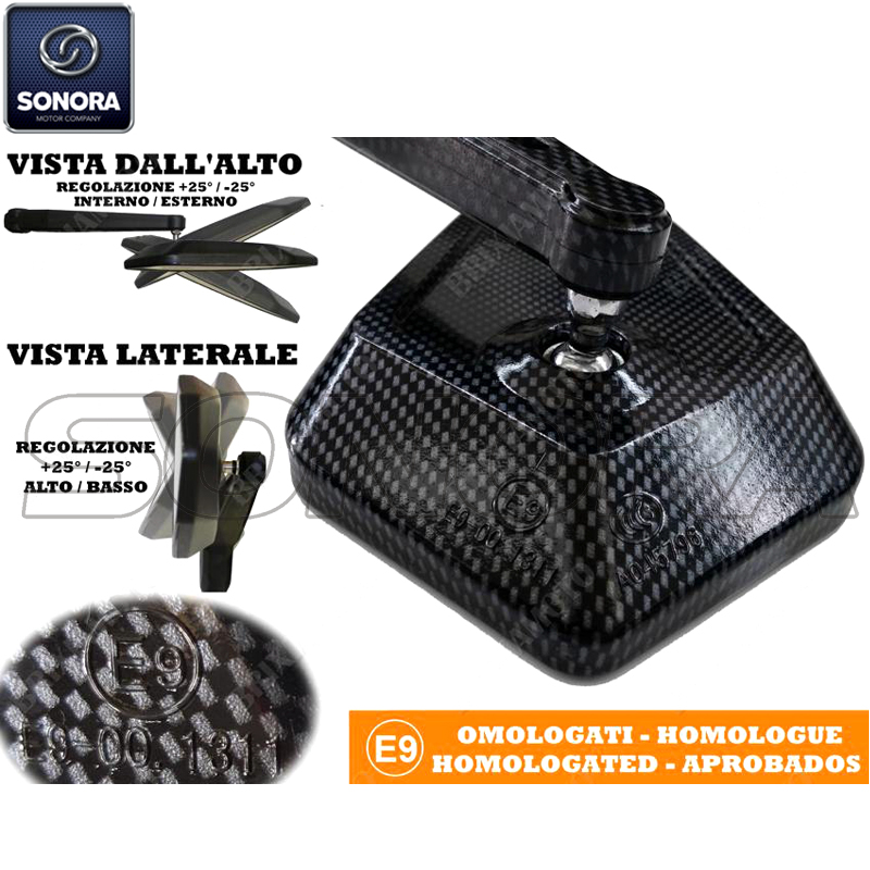Honda PCX125 PCX150 espejo trasero CA-77208996C CALIDAD