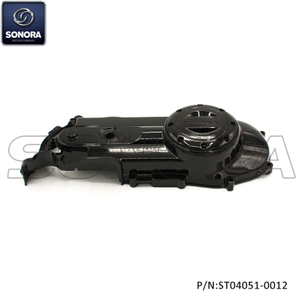 PIAGGIO ZIP MAYOR DE CIERNO DE CUBIERTO DE CUBIERTA GLOSSY BLACK (P / N: ST04051-0012) CALIDAD TAP