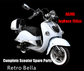 Repuestos Scooter Jiajue Retro Bella125