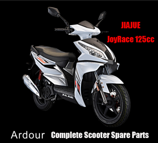 Jiajue Ardour125 Piezas de scooter Piezas completas de scooter